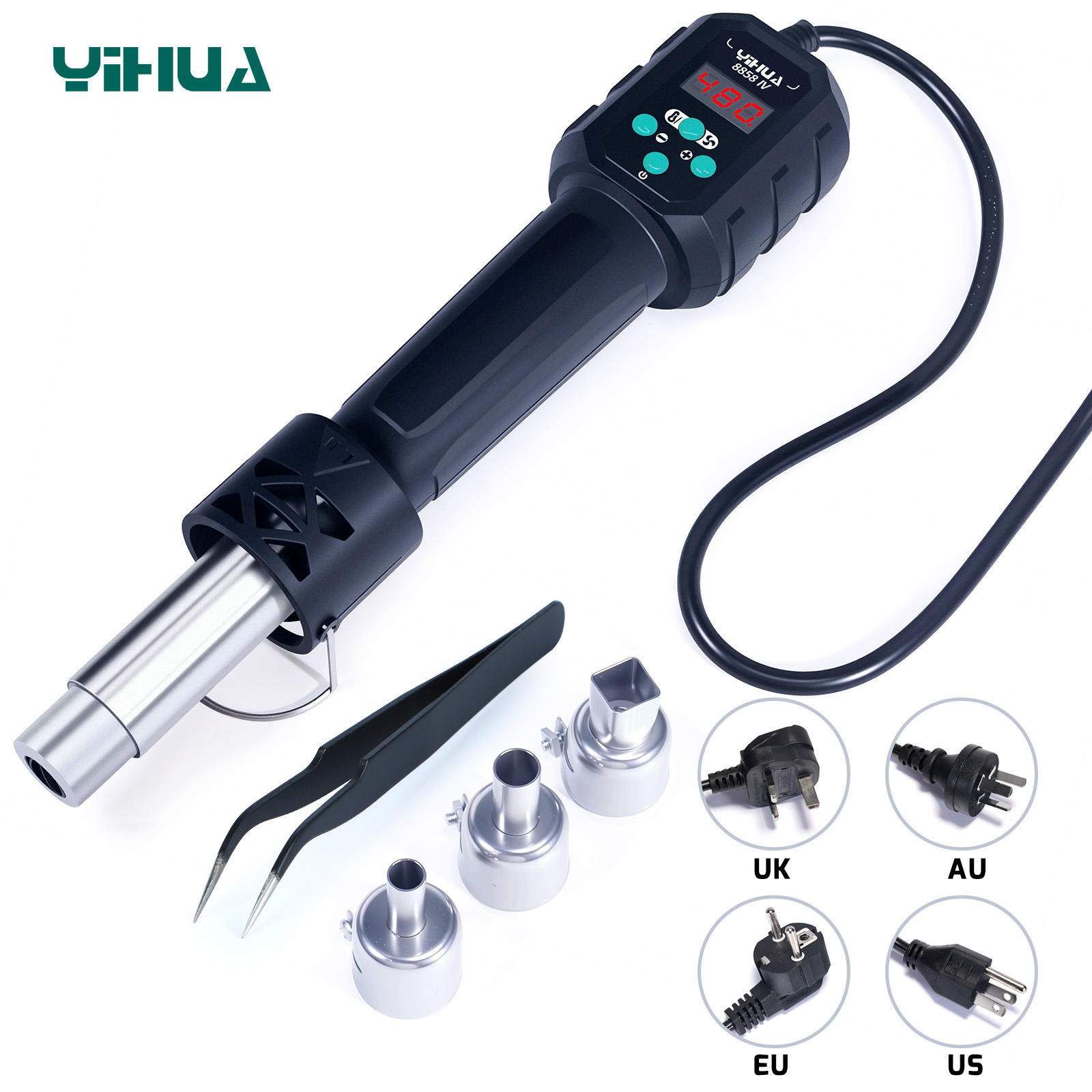 YIHUA alat Solder IC BGA, alat - Heat Gun Small ulasan dan harga