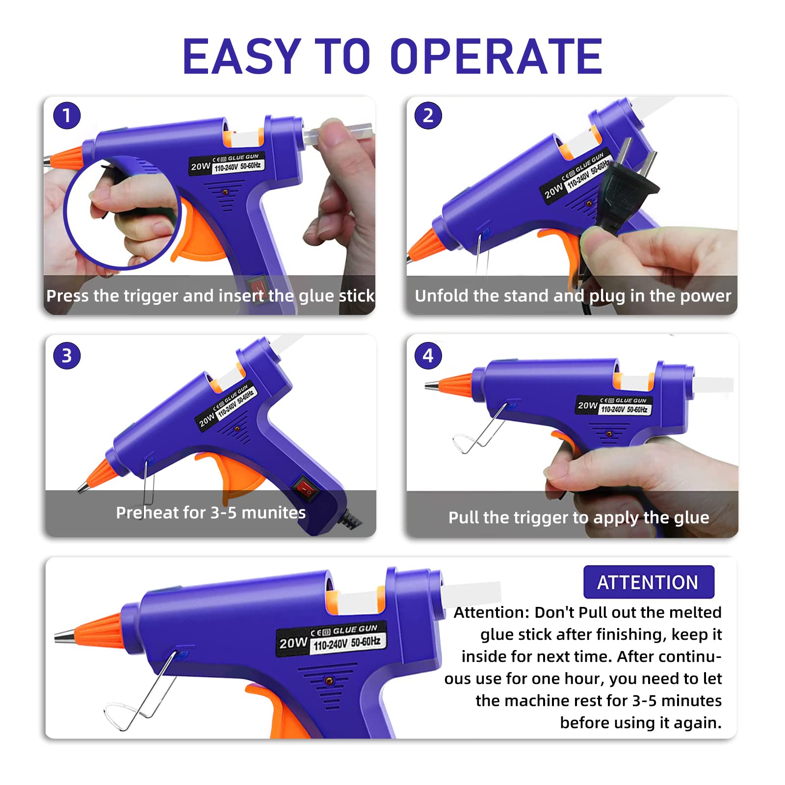 Pistol Lem Leleh Panas 20W Sen - Heat Gun Small ulasan dan harga