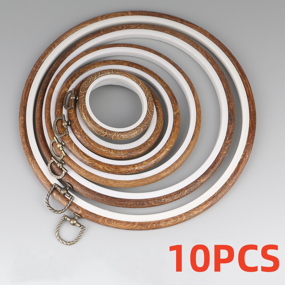 10 buah/Set 7.5. 6-26 cm bulat - Wood Ring Blank ulasan dan harga