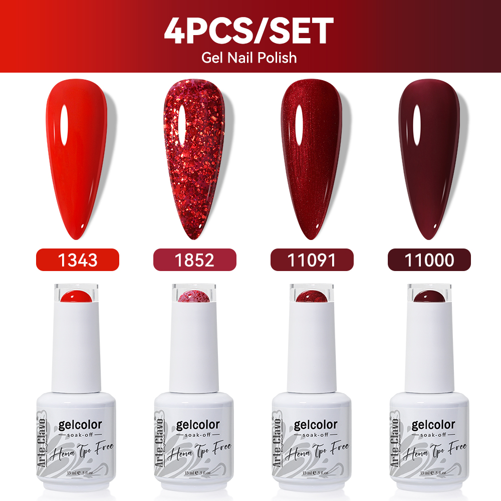 Arte Clavo 4pcs/Set Cat Kuku G - Resin Glitter Pack ulasan dan harga